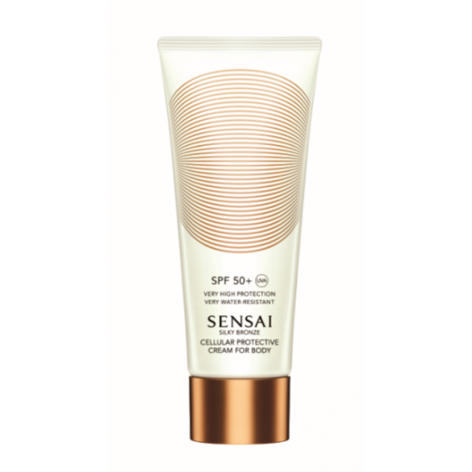 sensai silky bronze cellular protective cream for face spf 50