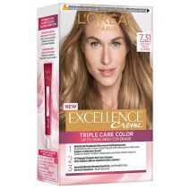 L'Oreal Paris Excellence Hair Color 7.31 Golgen Beige Blonde  (Matu krāsa)
