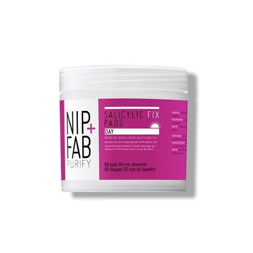 NIP+FAB Salicylic Fix Day Pads  (Attīrošas plāksnītes problemātiskai ādai)