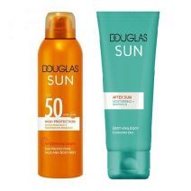 Douglas Sun SPF 50 Dry Touch Mist + After Sun Cooling Body Gel 