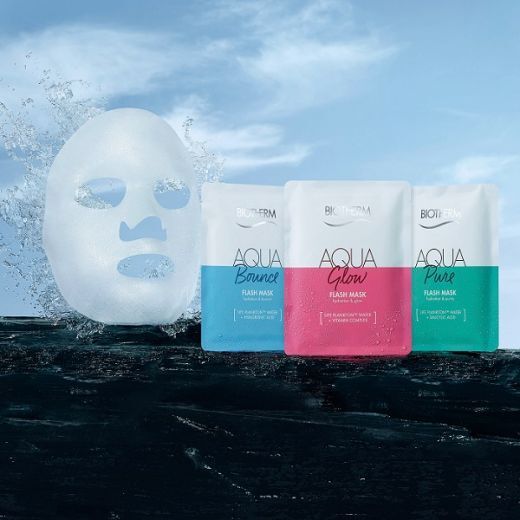 Biothrem Aqua Super Mask Bounce  (Mitrinoša sejas maska ar hialuronskābi)