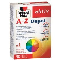 Doppelherz Aktiv A-Z  (Tabletes ar vitamīniem, minerālvielām un mikroelementiem)