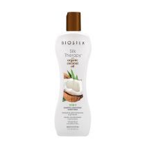 Biosilk Silk Therapy With Organic Coconut Oil 3in1  (Šampūns, kondicionieris, dušas želeja)