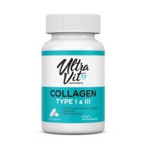 Ultravit Collagen I & III 120 Caplets  (Uztura bagātinātājs)
