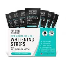 Pro Teeth Whitening Premium Dental Whitening Strips With Activated Charcoal  (Augstas kvalitātes zob