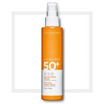 Clarins Sun Care Lotion Spray SPF 50+  (Saules aizsargkrēms ķermenim SPF 50+)